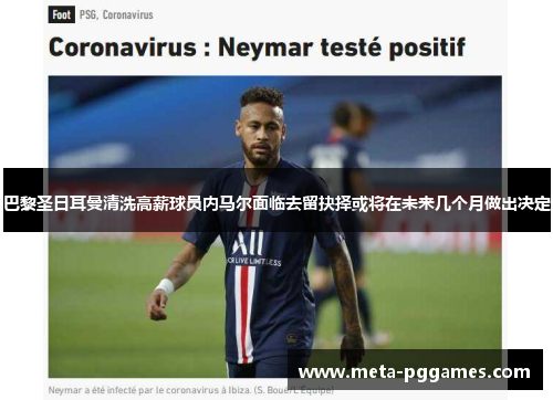 巴黎圣日耳曼清洗高薪球员内马尔面临去留抉择或将在未来几个月做出决定